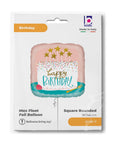 Happy Birthday Confetti Cake Balloon