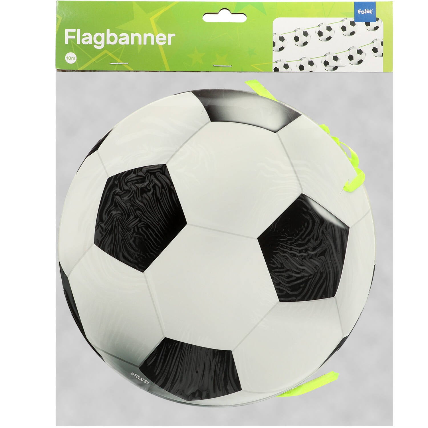 Soccer Party Paper Die Cut Banner