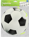 Soccer Party Paper Die Cut Banner