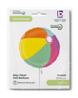 Summer Beach Ball (Helium)- 18 Inches