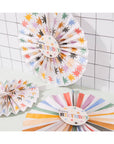 Paper Deco Fan Set Star Burst- 3pc