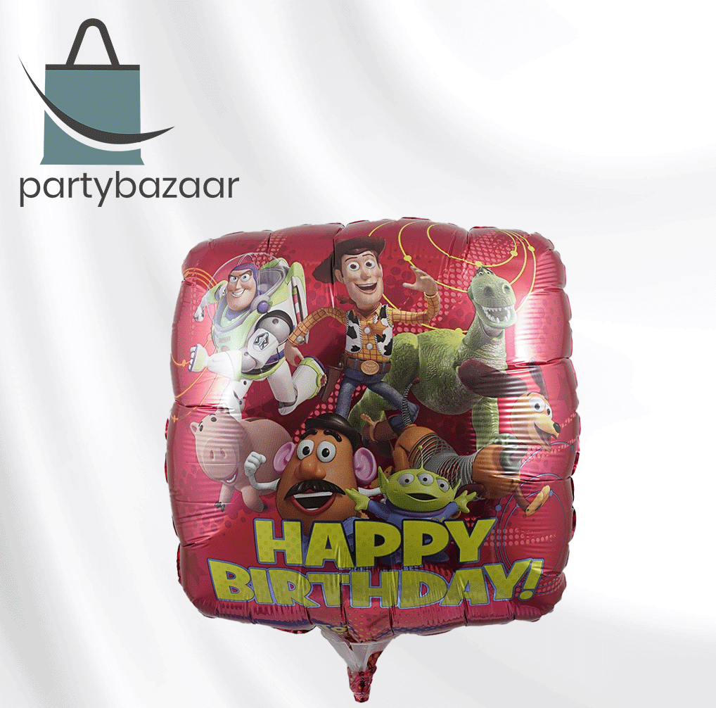 Toy Story Happy Birthday Square Balloon