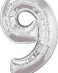 Number 9 (Helium) - 34 Inches