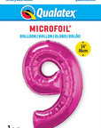 Number 9 (Helium) - 34 Inches