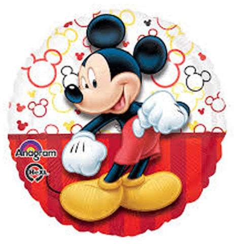 Mickey Portrait Round Balloon