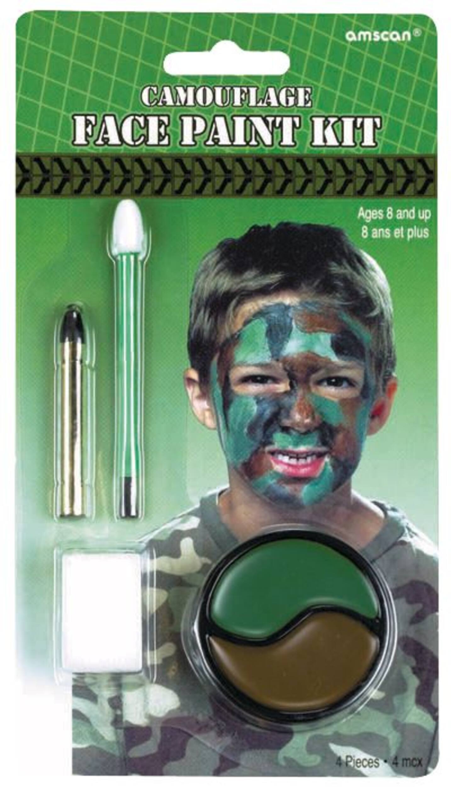 Camouflage Face Paint