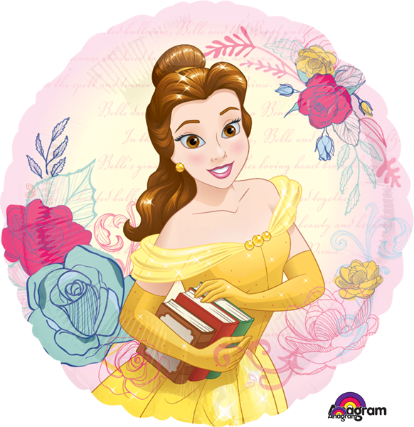 Beauty And The Beast Round Balloon