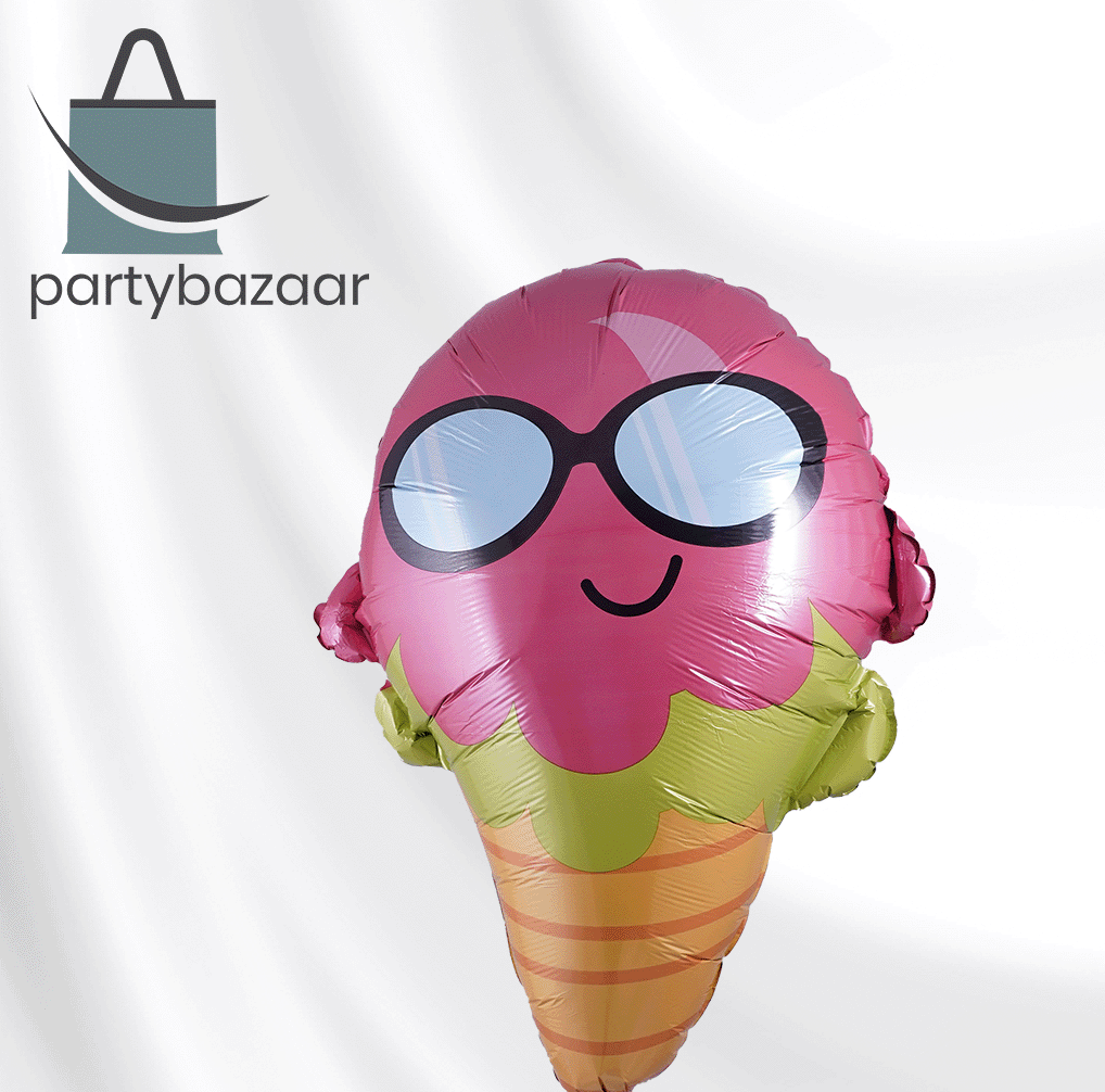 Junior Shape Ice-Cream Cone Balloon