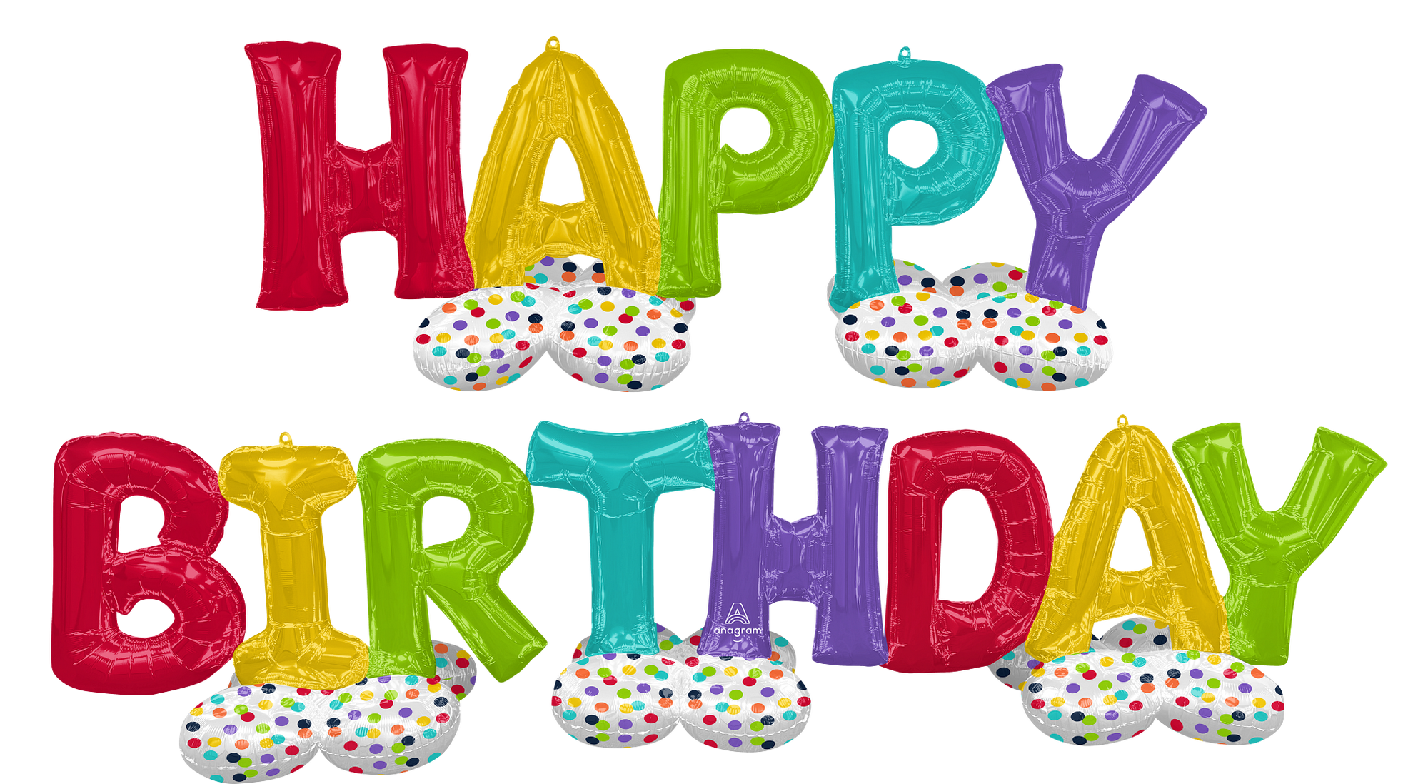 Air Loons Phrase Kits- Happy Birthday (Air-Filled)