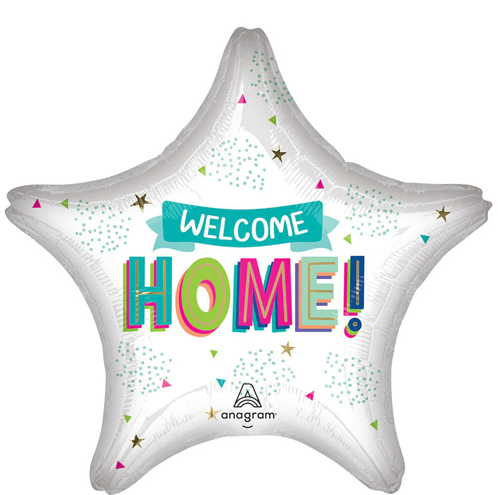 Welcome Home Star (Helium)- 28 Inches