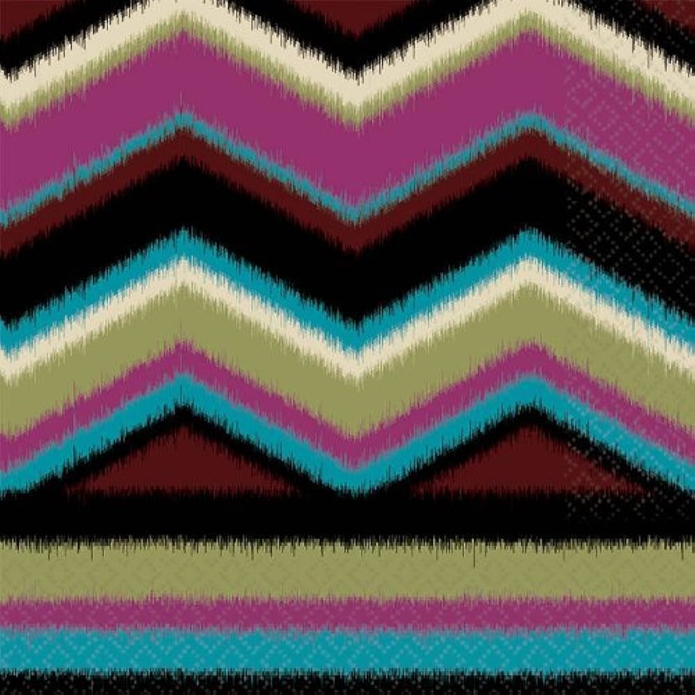 Paper Napkins 16cm*16cm Fashion Stripe - 16pc