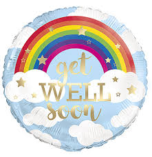 Round Get Well Soon Balloon