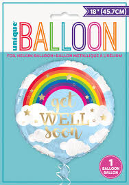 Round Get Well Soon Balloon