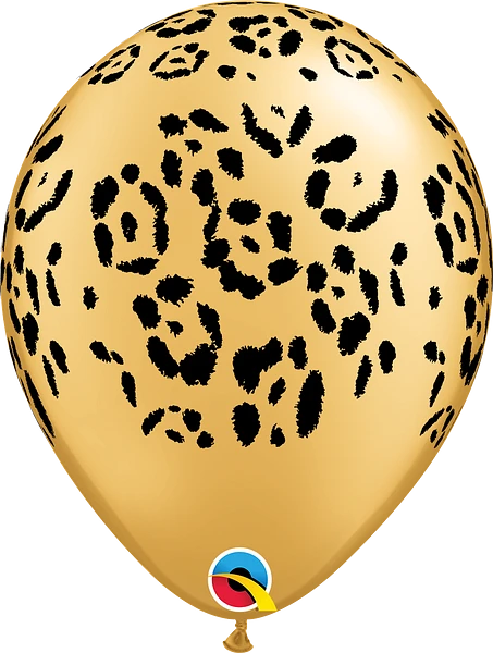 Leopard Spots Latex Balloon (Helium/Air Filled) - 11 Inches