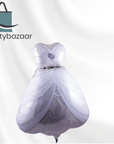 Wedding Dress (Helium) - 38Inches