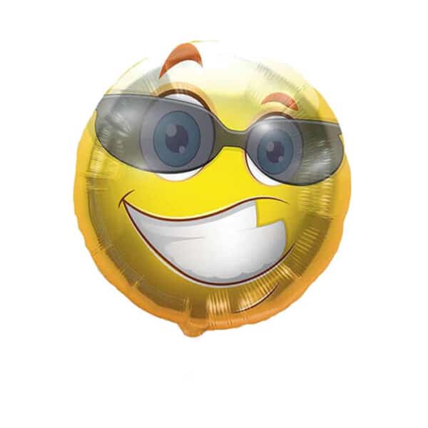 Fun Emoji Round Balloon