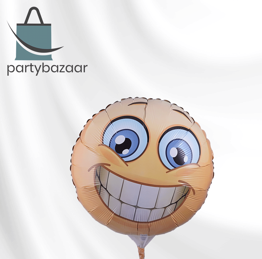 Smile Emoji Round Balloon