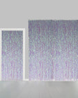 Premium Party Curtain Foil Flame Retardant Iridescent 8ft*3ft - 1 Pc