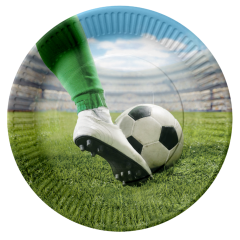 Soccer Paper Plates