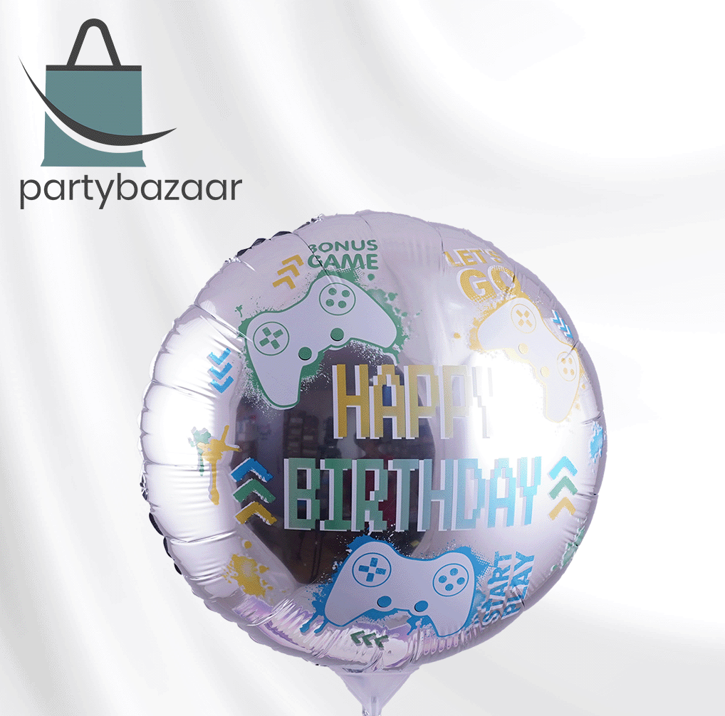 Birthday Game Round Balloon