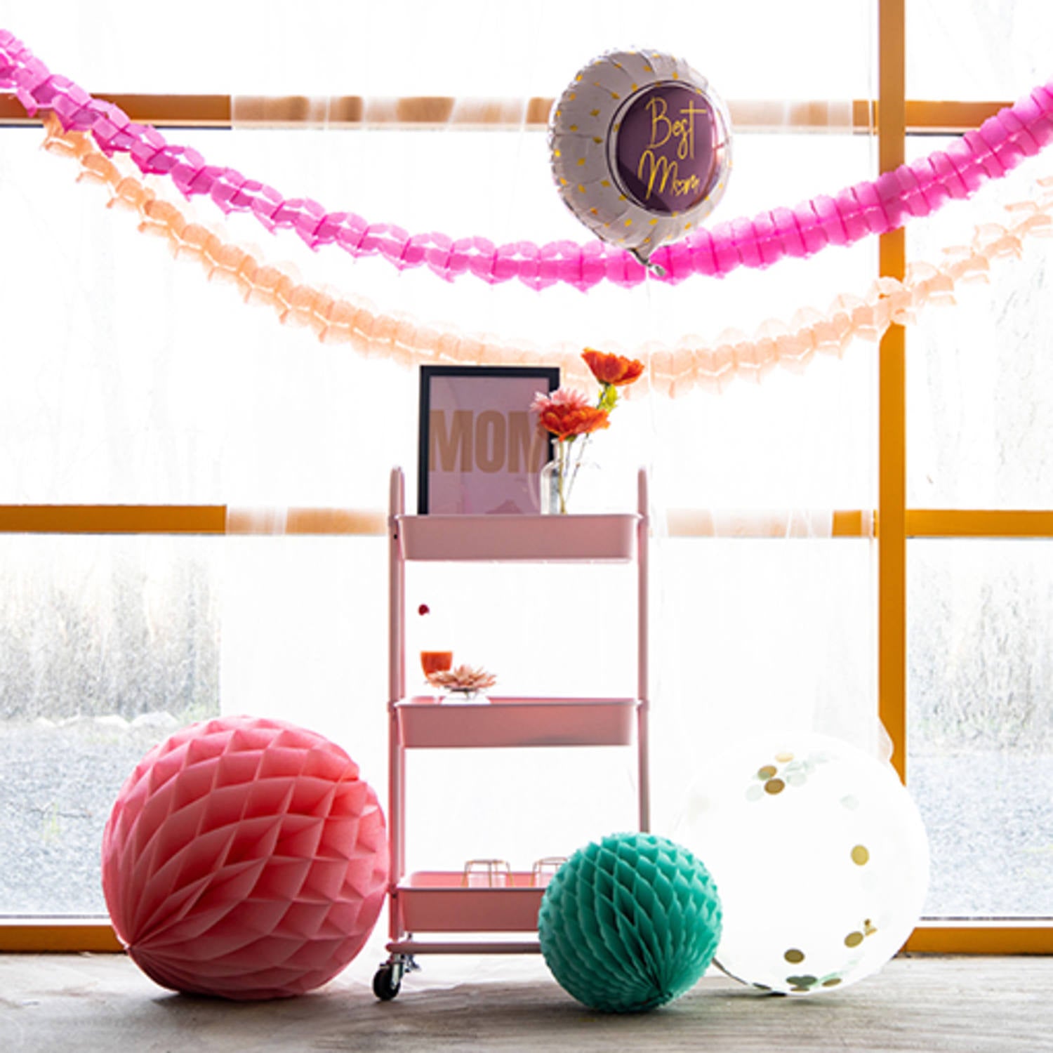 Best Mom Round Balloon