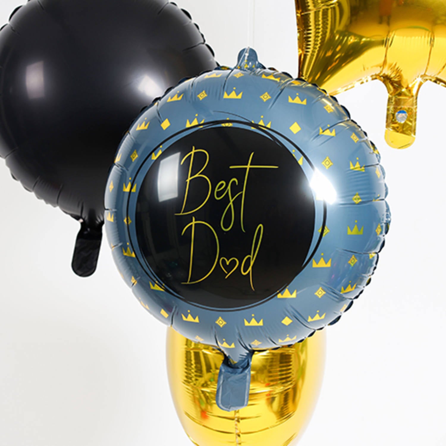 Best Dad Round Balloon