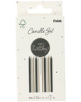 Candles Set  Crème Noir- 11 Pc
