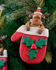 Reindeer Glove Soft Ceramic Ornament- 1Pc