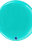 Globe Tiffany 4D Balloons (Air-filled) - 15 Inches