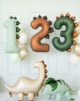 Standing Foil Balloon Brontosaurus