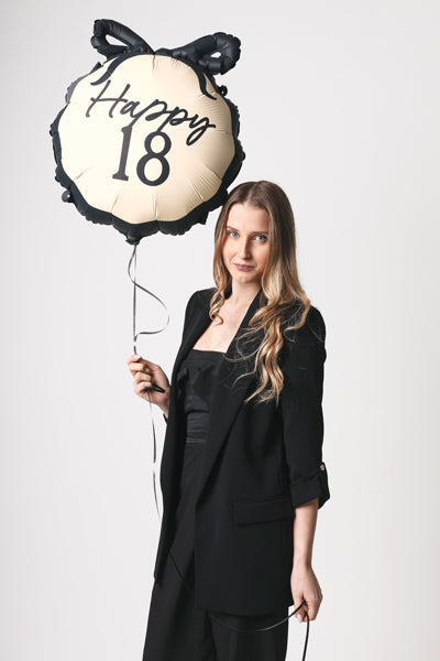 Foil Balloon Pill Happy ''18'' 47.5x45 cm