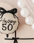 Foil Balloon Pill Happy ''50'' 47.5x45 cm