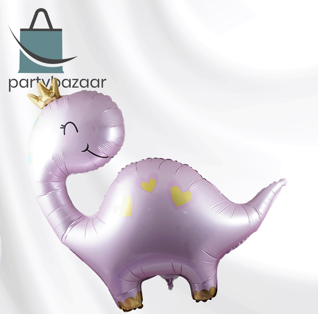Pink Dinosaur Balloon