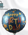 Star Birthday Round Balloon