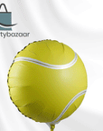 Tennis Ball Round Balloon (Helium) - 18 Inches
