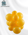 Golden Rod Latex Balloon (Helium/Air Filled) - 11 Inches