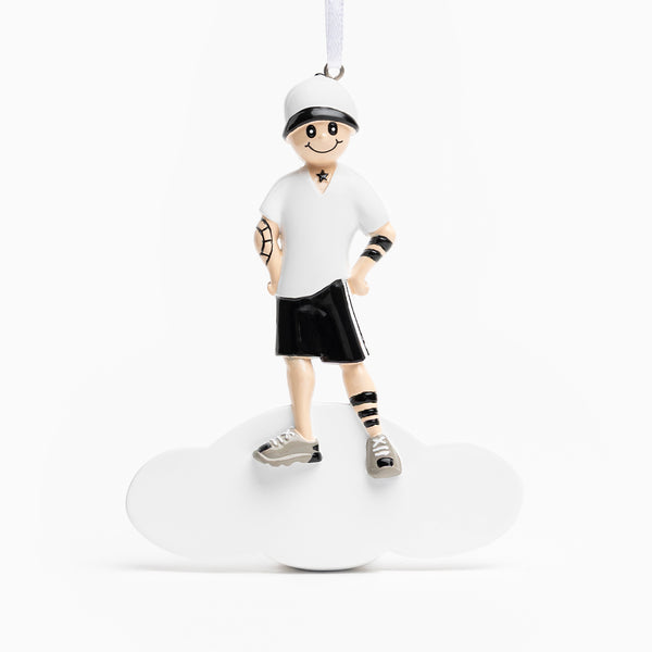 Personalised Ceramic Resin Ornament Tattoo man -1 pc