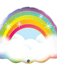 Rainbow Cloud Balloon (Helium) - 32 Inches