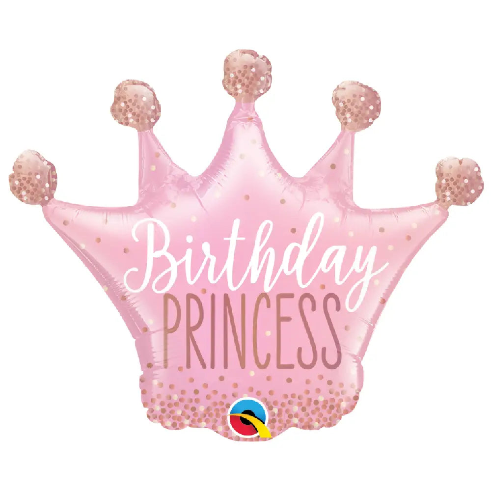 Birthday Princess Crown Balloon 