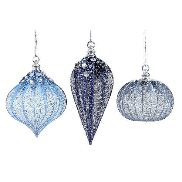 Premium 18 Cm Plastic Ball Ornament- 1 Pc