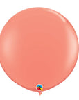 Coral Balloon (Helium/Air Filled) - 30 Inches