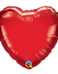 Heart Red (Air-filled) - 4 Inches