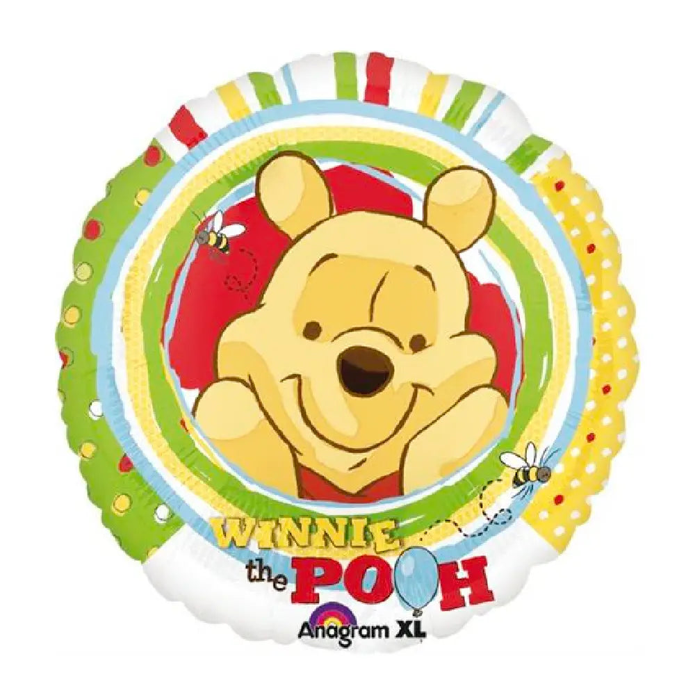 Winnie The Pooh Portrait Round Balloon
