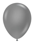 Silver Latex Balloon (Air Filled) - 5 Inches
