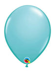 Caribbean Blue Latex Balloon (Helium/Air Filled) - 11 Inches