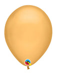 Metallic Gold Latex Balloon (Helium/Air Filled) - 11 Inches