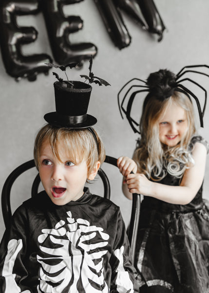Spider Headband Black 19x32 cm