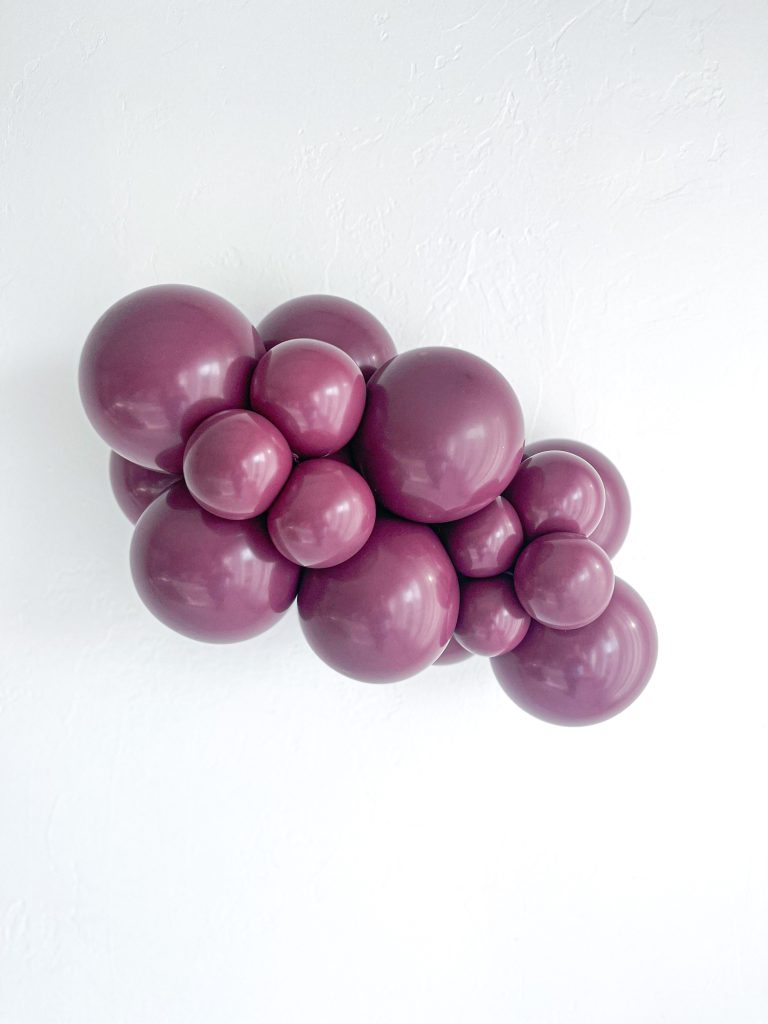 Pastel Sangria Balloon (Helium/Air Filled) - 17 Inches