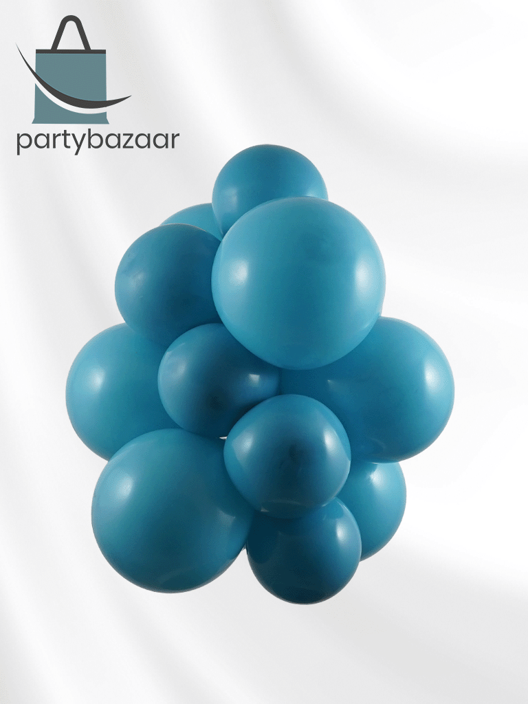 Pastel Teal Latex Balloon (Helium/Air Filled) - 11 Inches