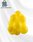 Yellow Latex Balloon (Helium/Air Filled) - 11 Inches